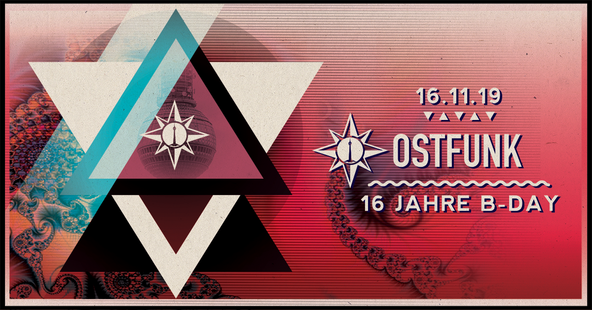 16 Jahre Ostfunk/w. Fabio Fusco,Pappenheimer,Channel X,Novi Maschilton uvm. · 16 Nov '19, 22:00