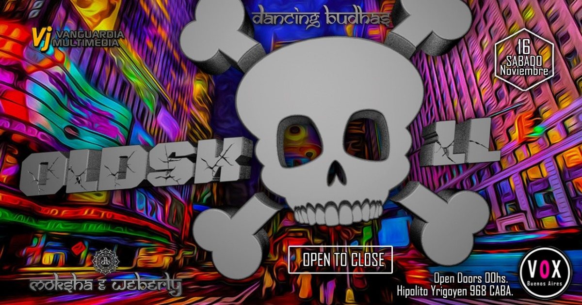 Party Flyer Dancing Budhas features Oldskool OTC 16 Nov '19, 23:30