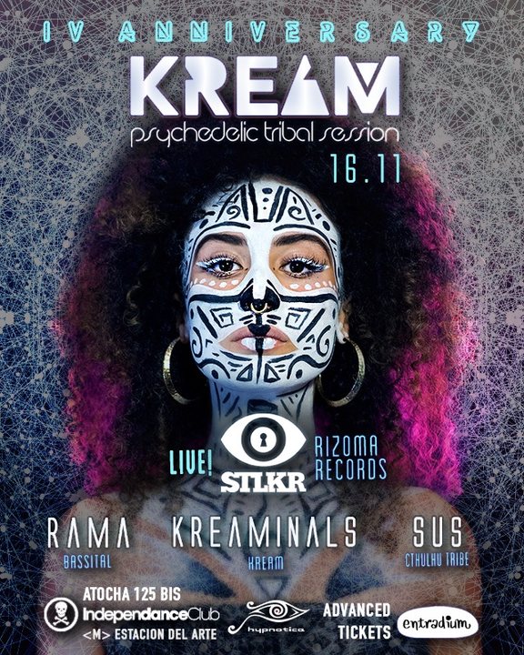 Party Flyer KREAM IV Anniversary 16 Nov '19, 23:30