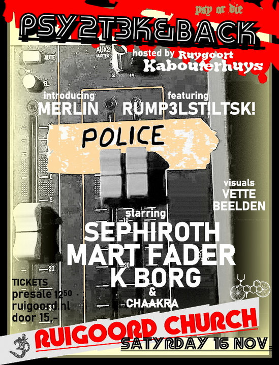Party Flyer PSY2T3K&BACK 16 Nov '19, 22:00