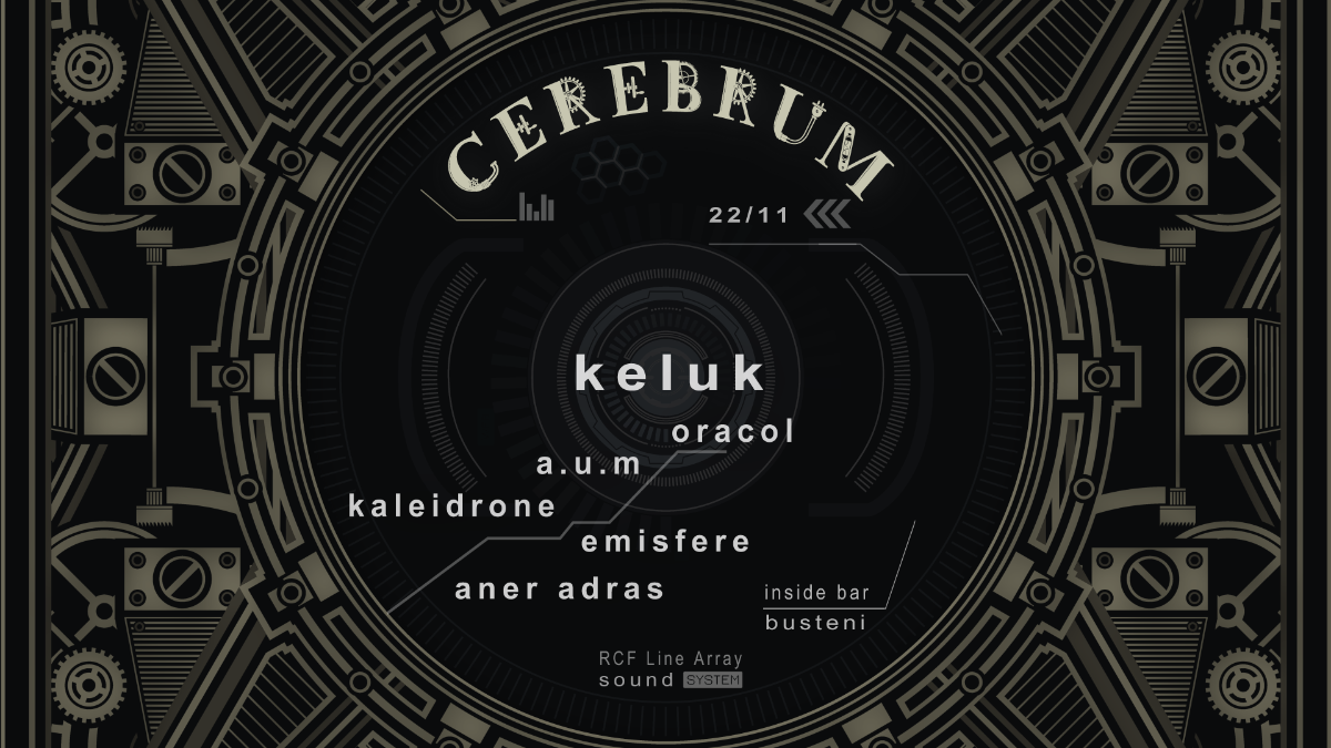 Cerebrum w/ Keluk & friends · 22 Nov 19, 22:00