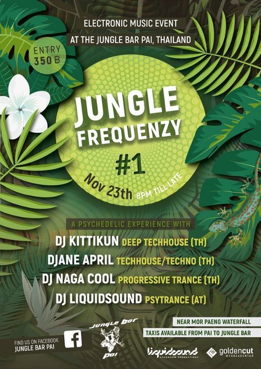 Party Flyer Jungle Frequenzy #1 23 Nov '19, 20:00