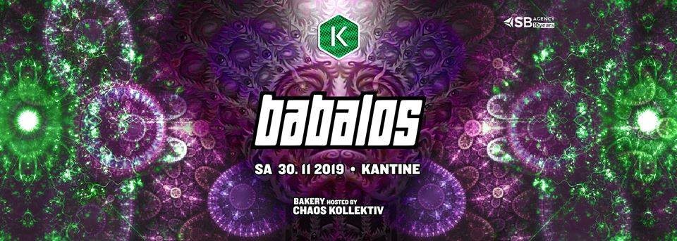 Babalos · Psylife · Kantine Salzburg · 30 Nov '19, 22:00