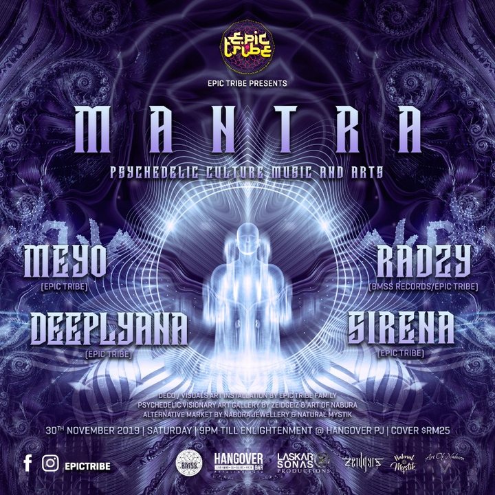 EPIC Tribe pres. MANTRA · 30 Nov '19, 21:00