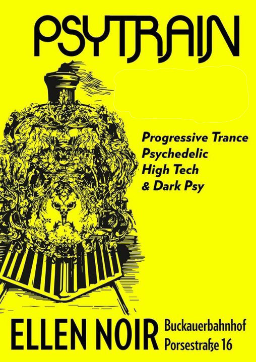 Party Flyer PSYTRAIN 30 Nov '19, 23:00