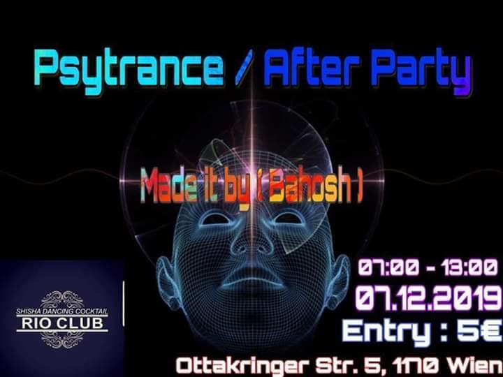 Cosmic Afterparty 7 Dec '19, 07:00