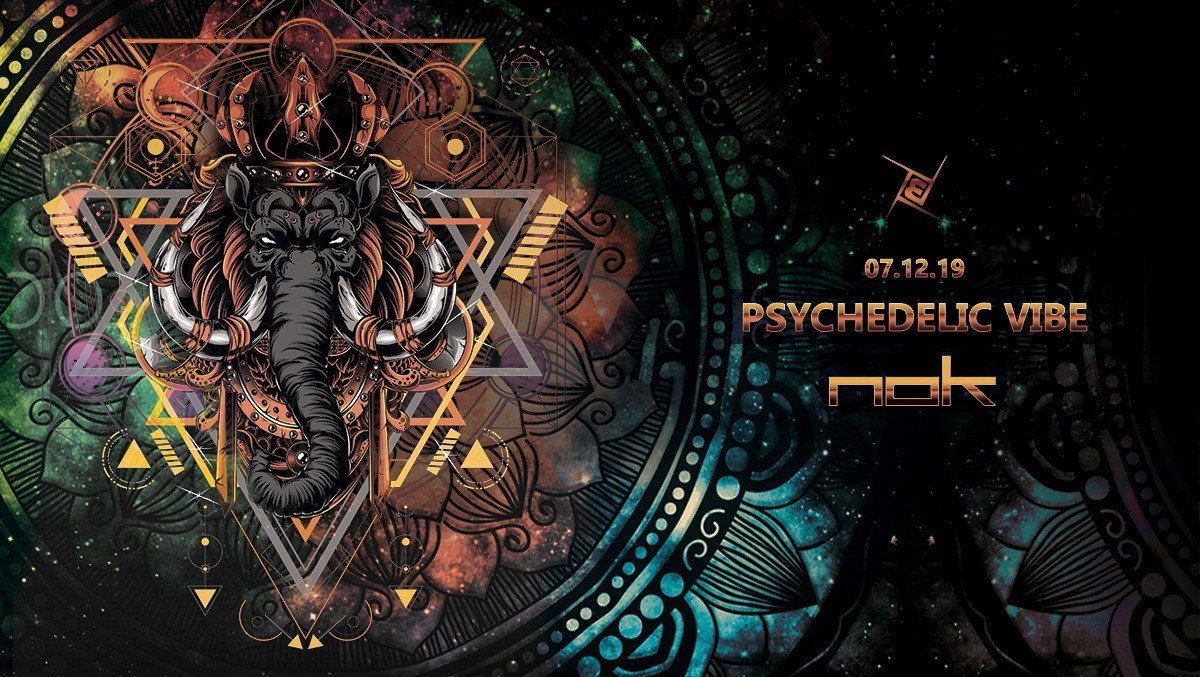 Party Flyer Psychedelic VIBE /w NOK 7 Dec '19, 23:00
