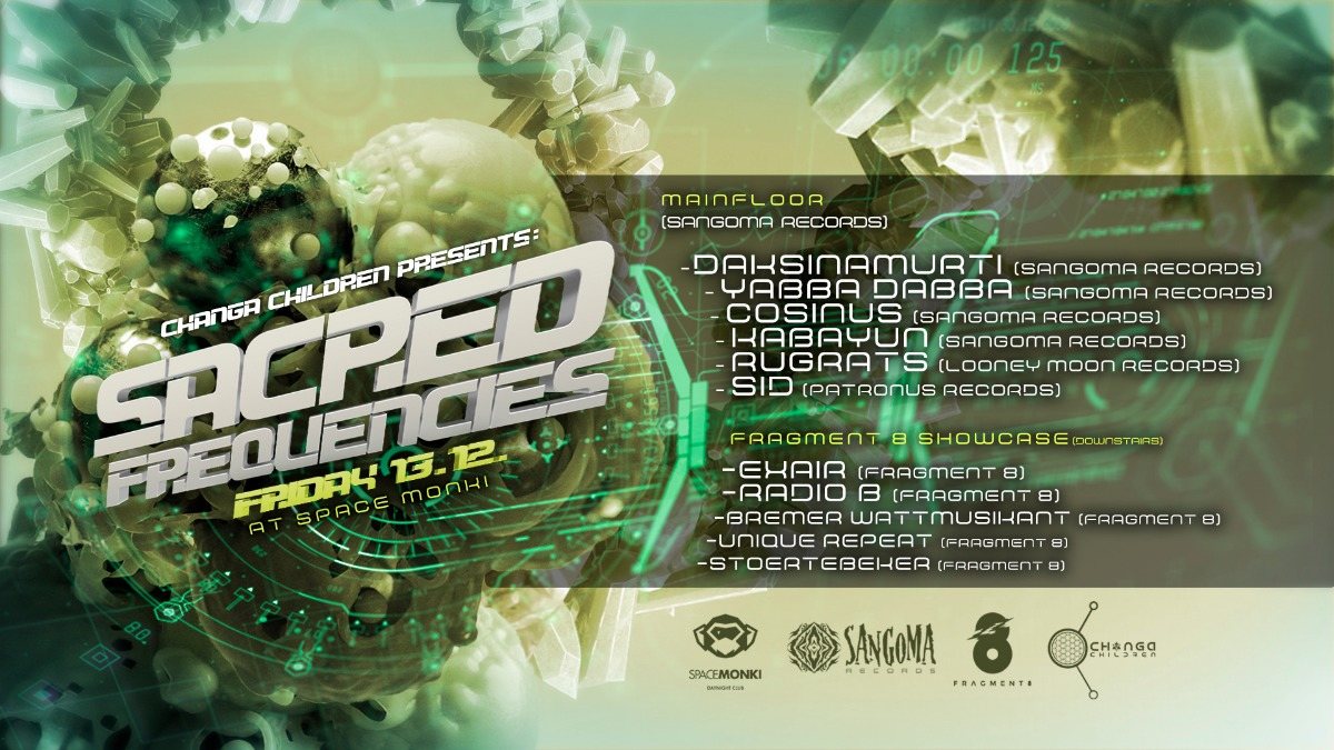 Sacred Frequencies w/ Sangoma Records · 13 Dec '19, 23:00