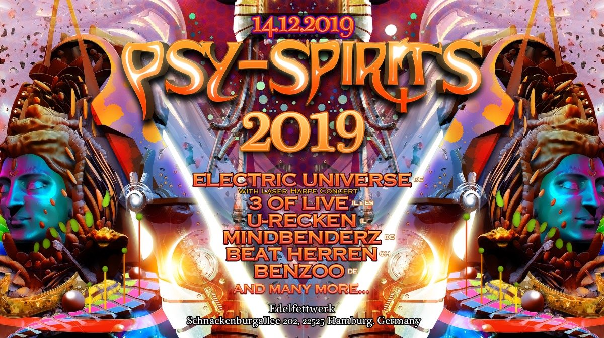 Party Flyer Psy-Spirits 2019 14 Dec '19, 22:00