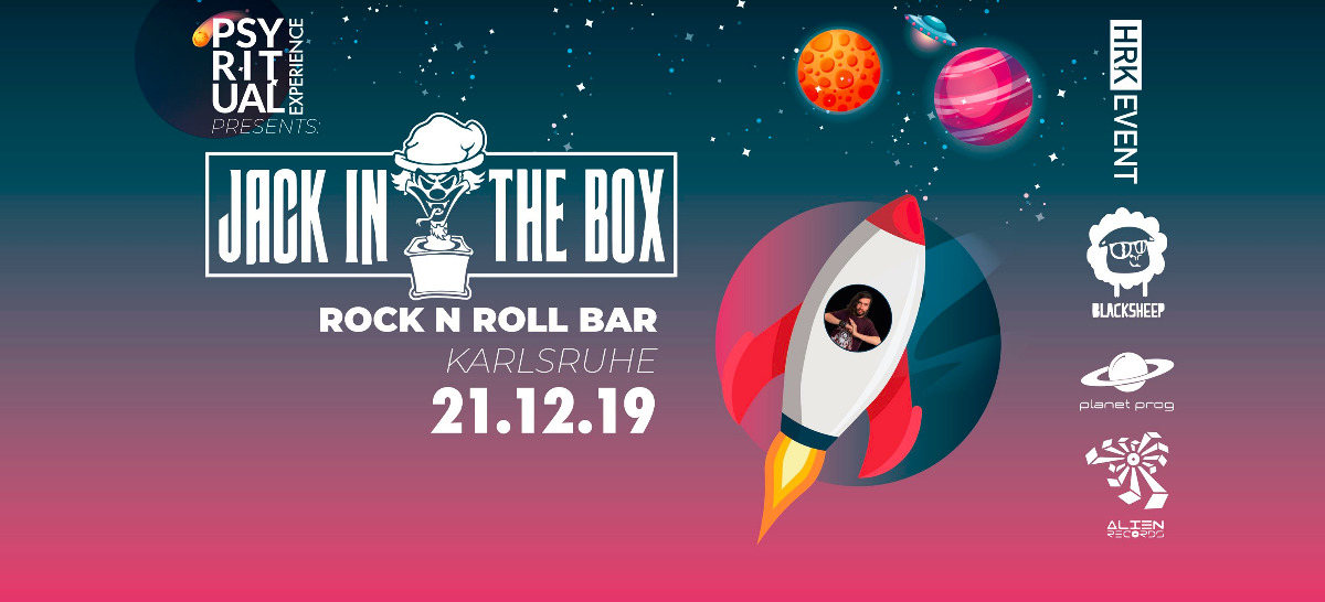 Party Flyer PsyRitual Experience pres. Jack in the Box (Live) 21 Dec '19, 22:00