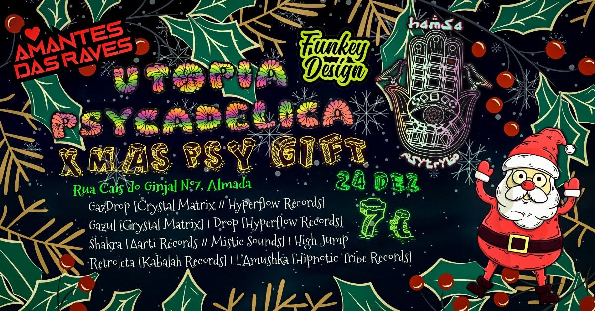 ॐ Hamsá PsyTrybo & Utopia Psycadelica ॐ Xmas Psy Gift ॐ · 24 Dec 19, 23:30