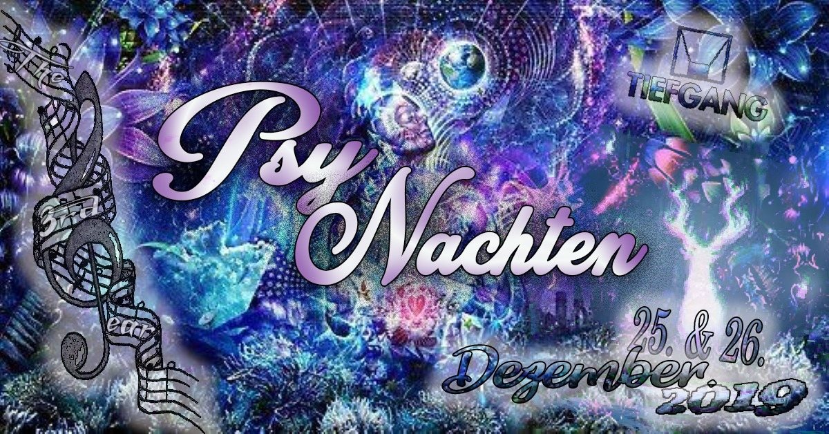 Party Flyer Psynachten 25 Dec '19, 23:00