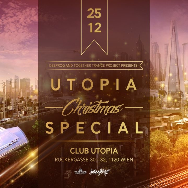Party Flyer UTOPIA "Christmas Special" 25 Dec '19, 22:00