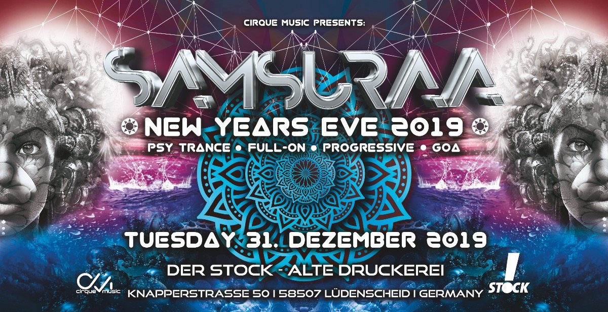 ·•●❂ Samsuraa - circus de new year ❂●•· · 31 Dec '19, 20:00