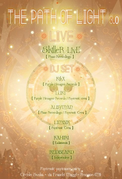 The Path of Light - Psytronic New year's Party · 31 Dec '19, 23:00