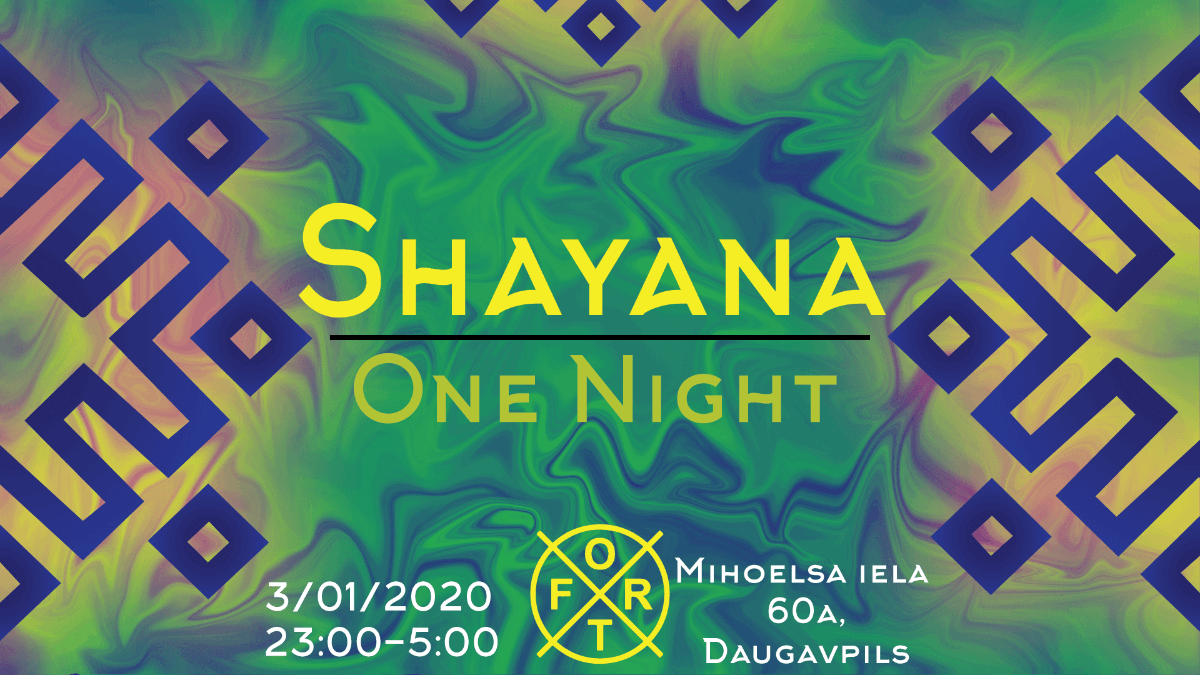 Shayana: One night@Fort · 3 Jan '20, 23:00