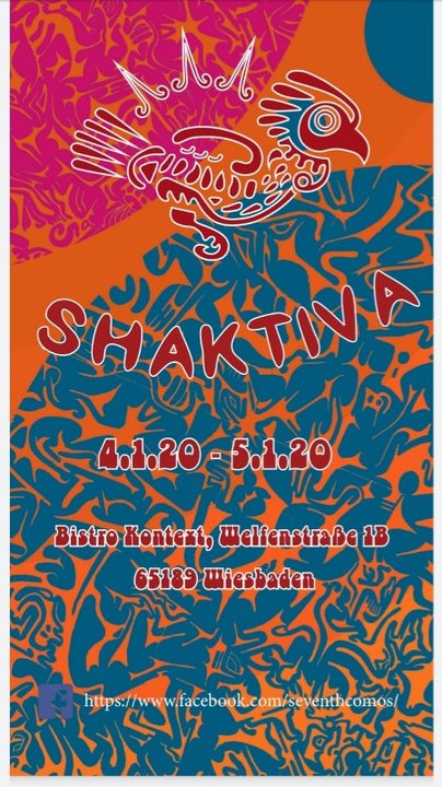 Party Flyer Shaktiva 4 Jan '20, 21:00