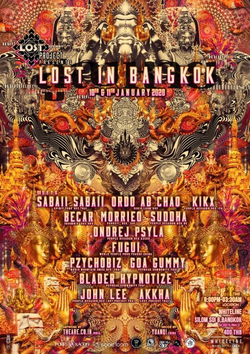 Lost project presents Lost in Bangkok 2020 · 10 Jan '20, 20:00