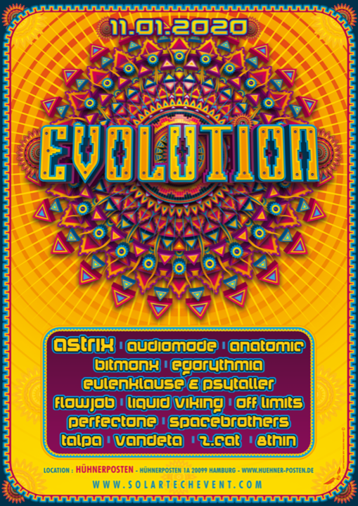 Party Flyer Evolution 2020 11 Jan '20, 22:00