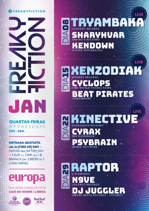 FREAKY FICTION · 15 Jan '20, 23:00