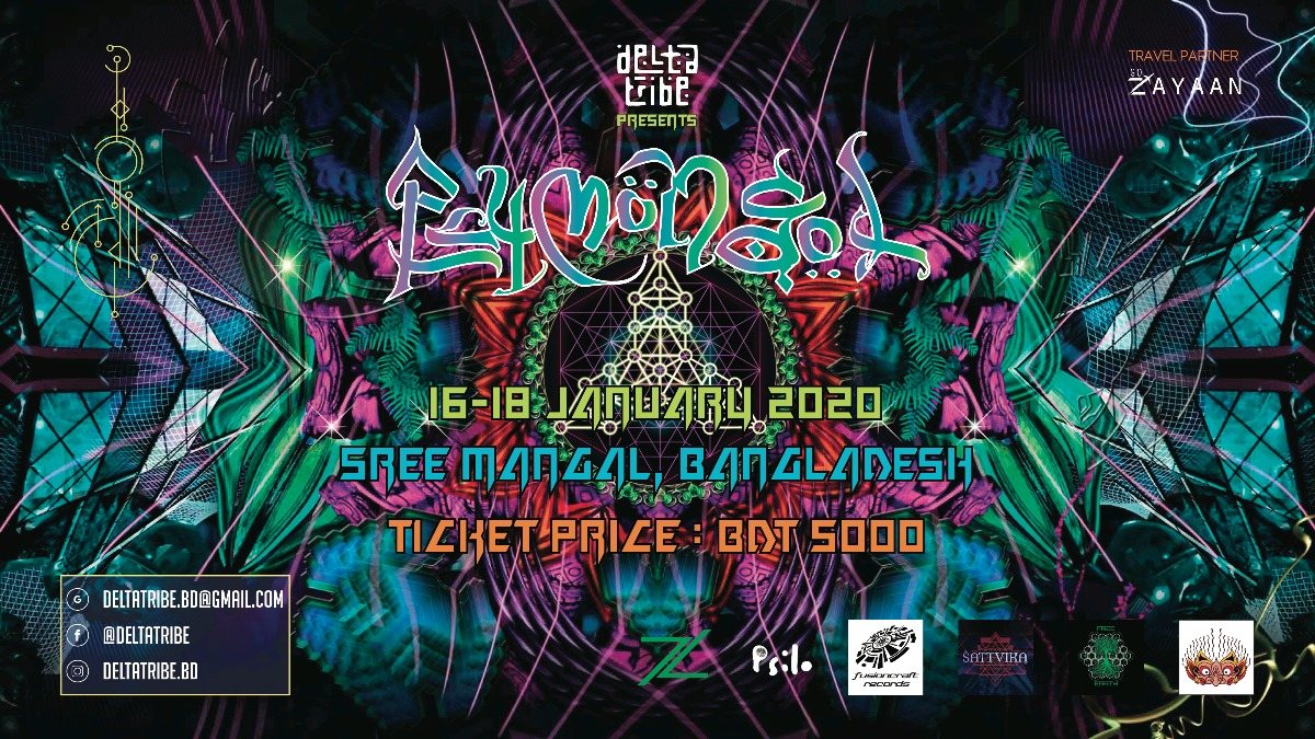 Delta Tribe presents PsyMongol 2020 · 16 Jan '20, 15:00
