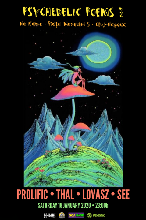 Psychedelic Poems 3 ▼ 𝐒 ☼ ☾☽ 𝐍 ▲ · 18 Jan '20, 23:00