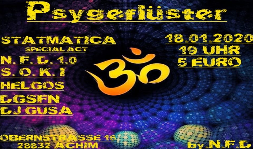 Psygeflüster · 18 Jan '20, 19:00