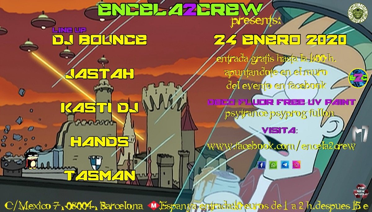 ENCELA2CREW PRESENTS: · 24 Jan '20, 23:30