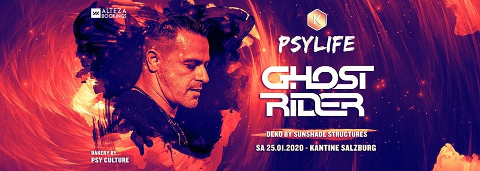 GHOST RIDER - Kantine Salzburg · 25 Jan '20, 22:00