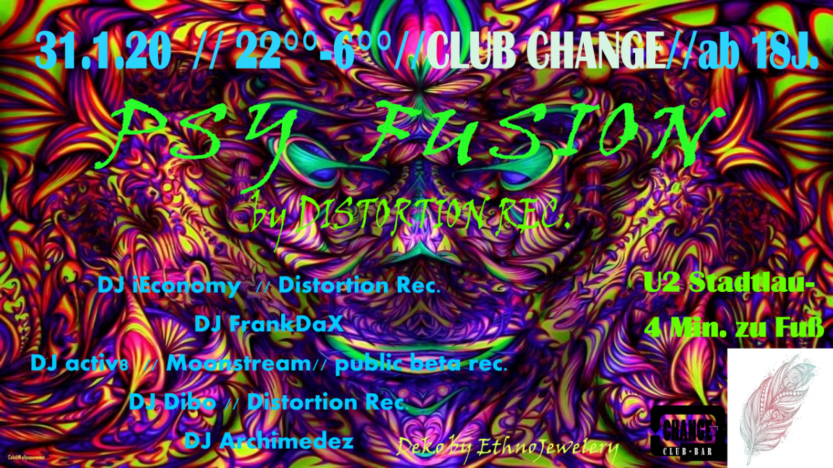Psy Fusion by Distortion Rec. · 31 Jan '20, 22:00