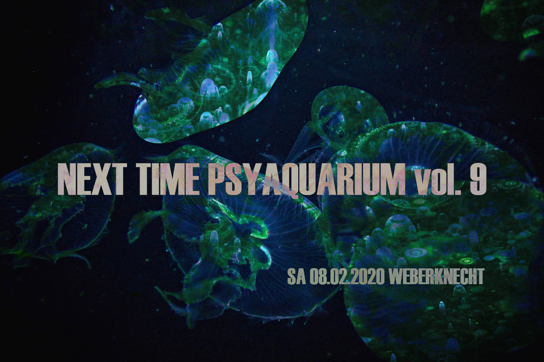 Party Flyer Next Time PSYAQUARIUM Vol. 9 8 Feb '20, 22:00