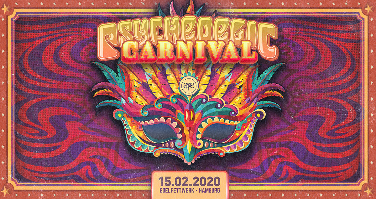 Party Flyer Psychedelic Carnival 15 Feb '20, 22:00
