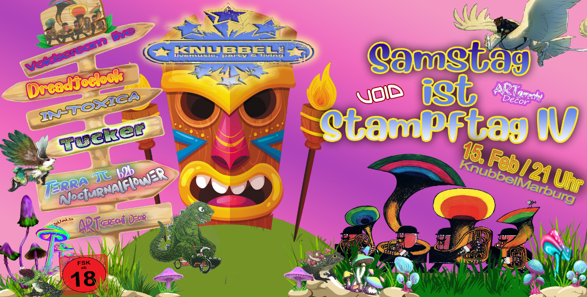 Party Flyer Samstag ist Stampftag IV 15 Feb '20, 21:00