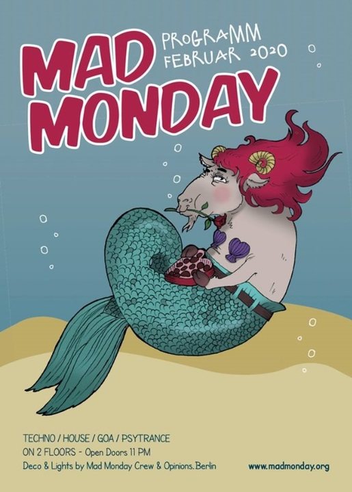Mad Monday presents Akustik.Akrobaten · 17 Feb '20, 23:00