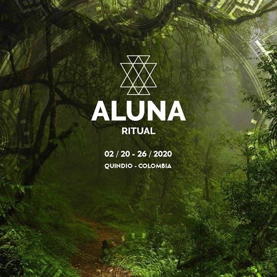 Party Flyer aluna ritual 20 Feb '20, 04:00