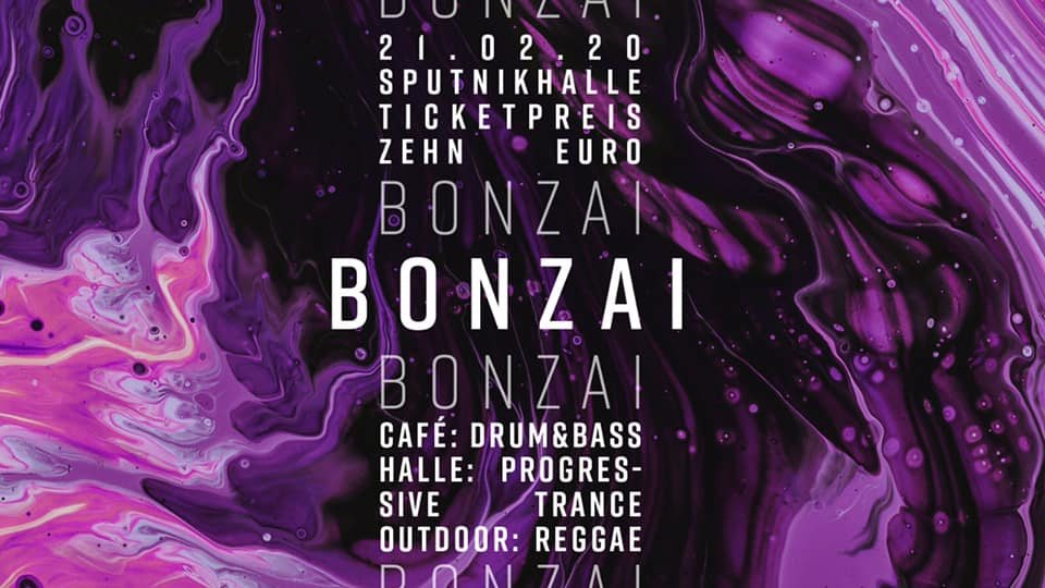 Party Flyer Bassmania ( Bonzai) 21 Feb '20, 23:00