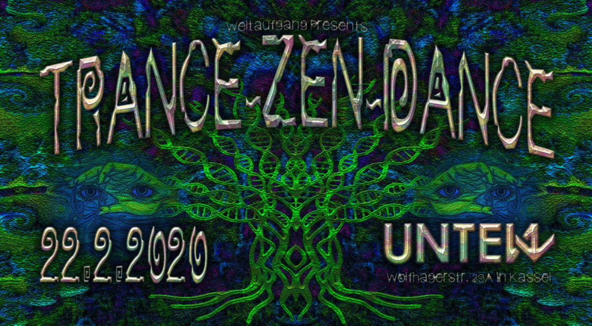 Party Flyer Trance-Zen-Dance 22 Feb '20, 23:00