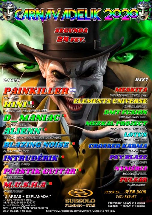 CARNAVADÉLIK 2020 · 24 Feb 20, 23:00