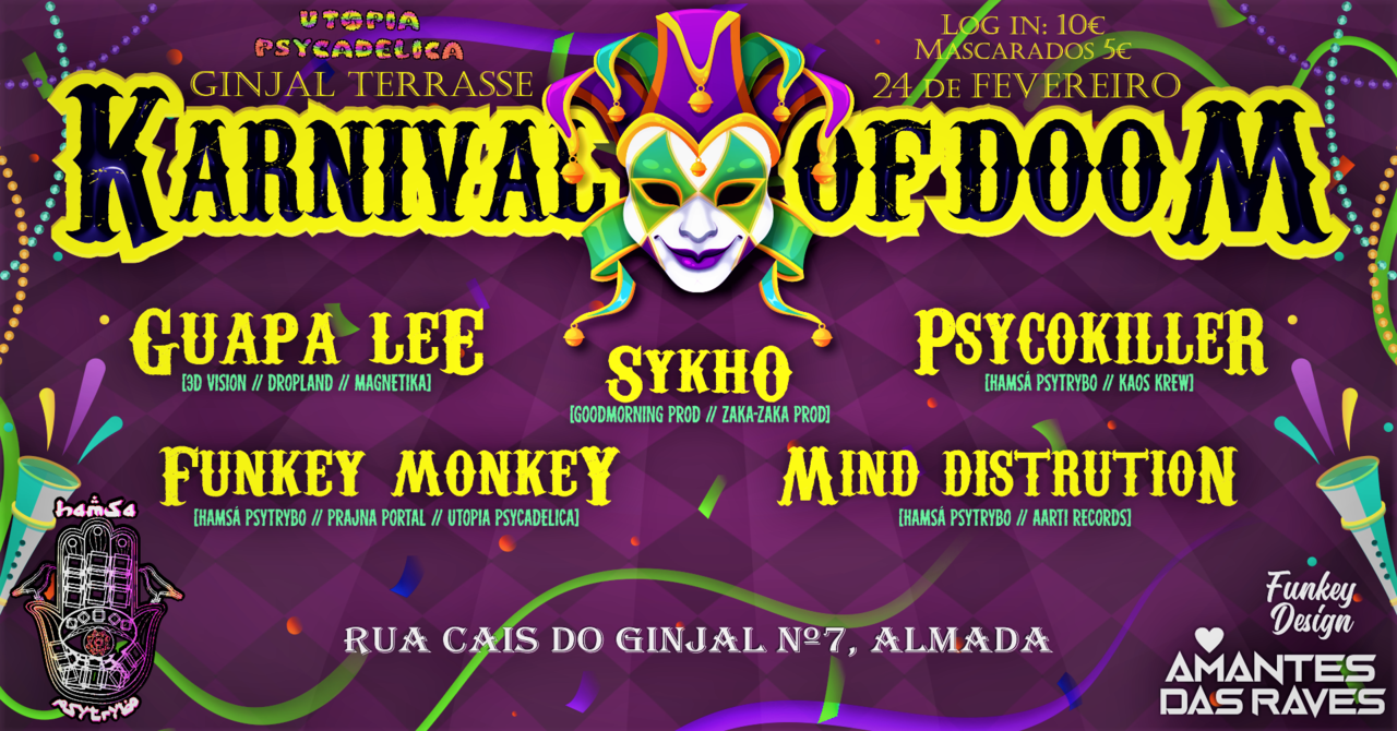 Hamsa Psytrybo // Karnival Of Doom 2020 · 24 Feb '20, 23:00