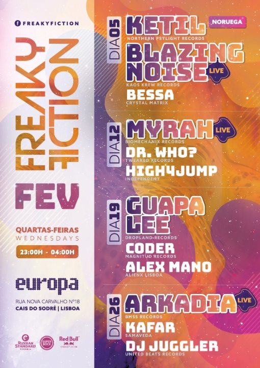 Party Flyer FREAKY FICTION 26 Feb '20, 23:00