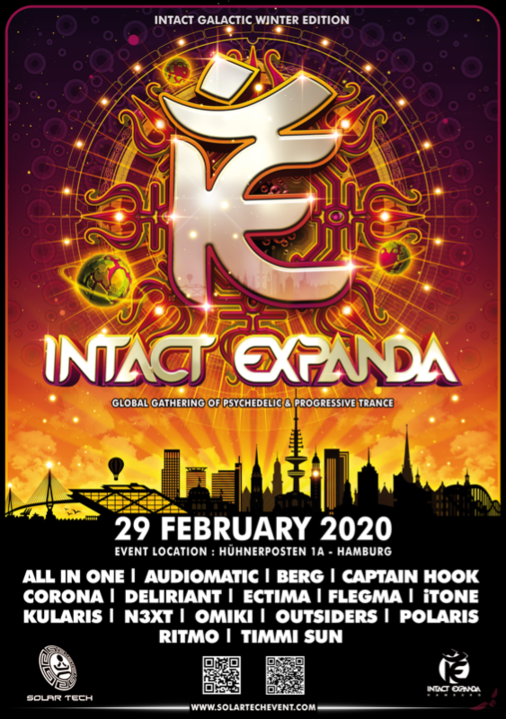 Party Flyer Intact Expanda 2020 29 Feb '20, 22:00