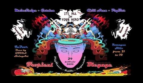 Party Flyer It's all in your head (tropical bleyage)serbia 28 Nov '20, 19:00