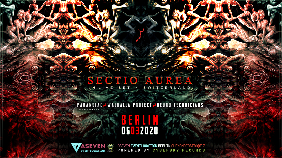 Party Flyer Sectio Aurea - Berlin 6 Mar '20, 23:30