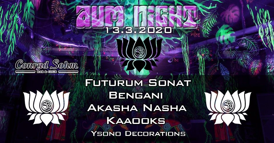 ✮ ✮ AUM NIGHT - Jungle Fever ✮ ✮ · 13 Mar 20, 22:00