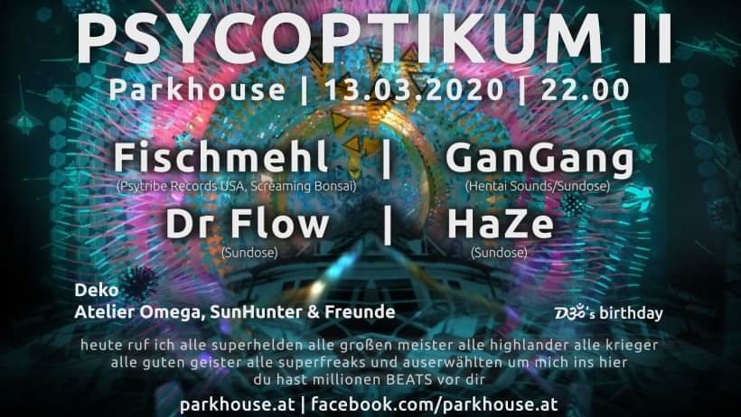 Psycoptikum II · 13 Mar '20, 22:00