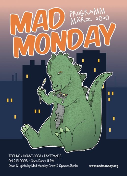Mad Monday presents Annå Meå´s Birthday! · 16 Mar '20, 23:00