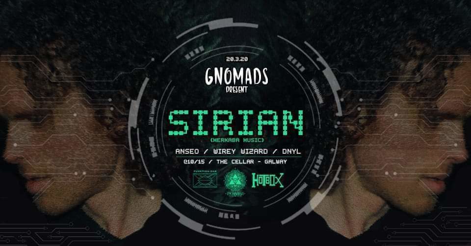 GNOMADS w/Sirian (Merkaba Music) · 20 Mar '20, 21:00