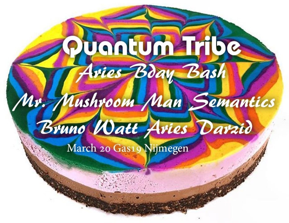 Party Flyer Quantum Tribe (journey into psytrance) 20 Mar '20, 23:00