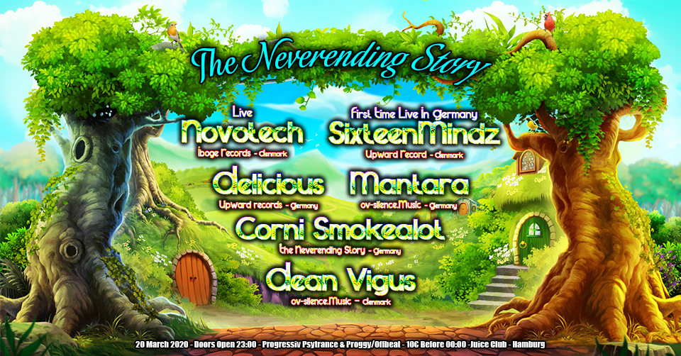 Party Flyer TNS: Novotech Live & SixteenMindz 1st Time Live in Germany 20 Mar '20, 23:00
