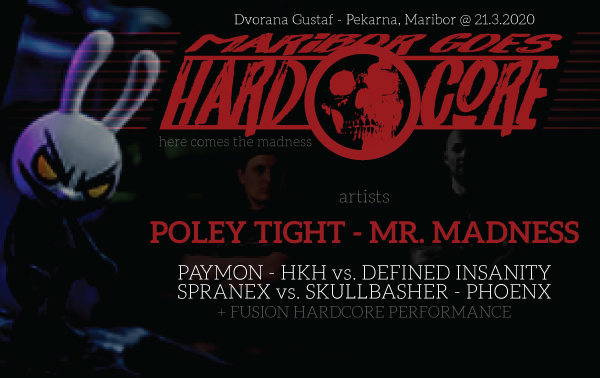 Party Flyer Maribore goes Hardcore 21 Mar '20, 22:00